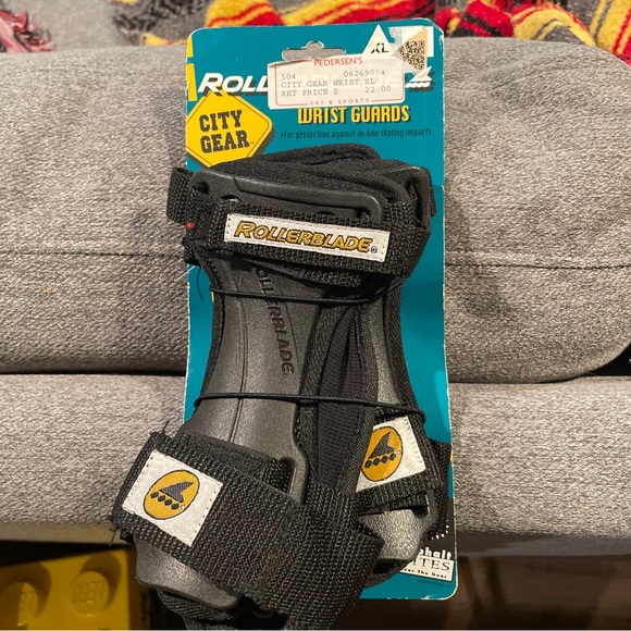 Rollerblade Brand Roller Blade Wrist Guard Size XL Vintage Rare NOS NEW - Picture 1 of 4